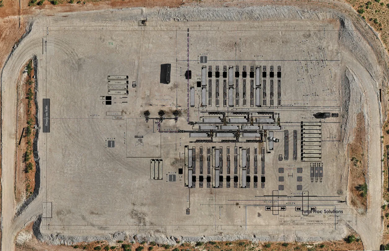 Pad layout overlay (before)